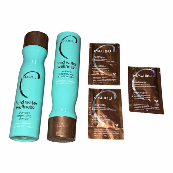 Malibu Other - Malibu Hard Water Wellness Hair Remedy FULL SIZE Shampoo & Conditioner Set